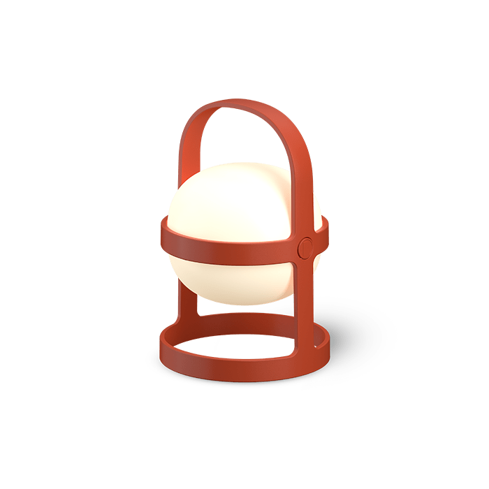 Soft Spot Solar Lamp — Terracotta