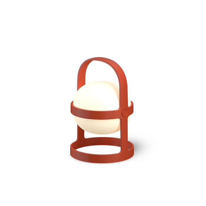 Soft Spot Solar Lamp — Terracotta