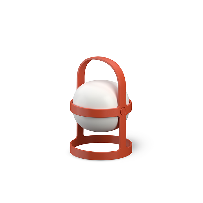 Soft Spot Solar Lamp — Terracotta