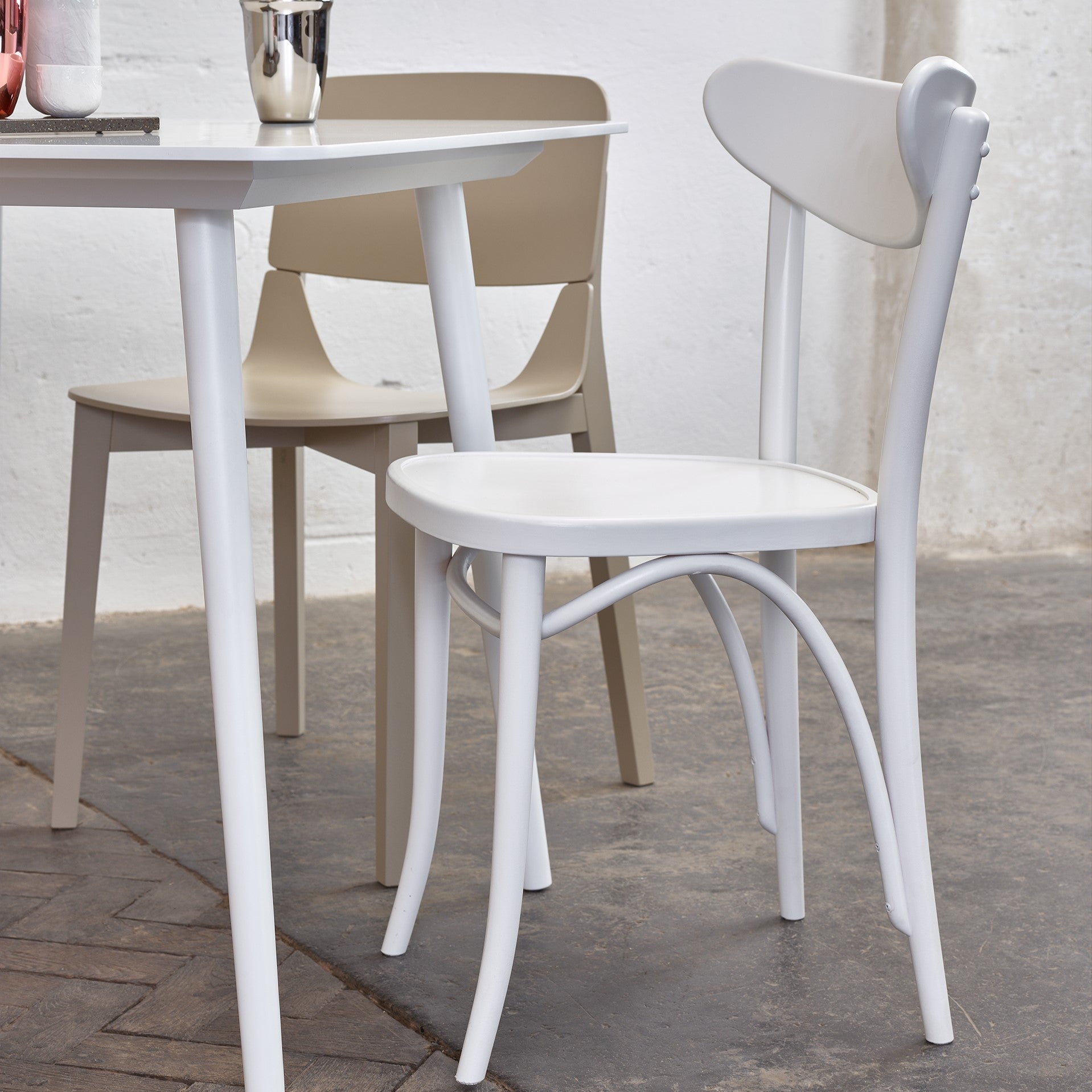 Banana Side Chair — Wood Seat