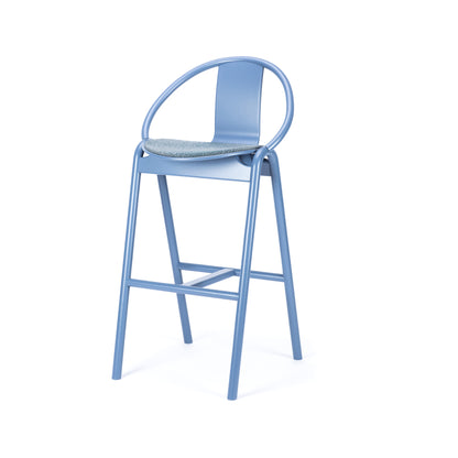 Again Bar and Counter Chair — Upholstered Seat