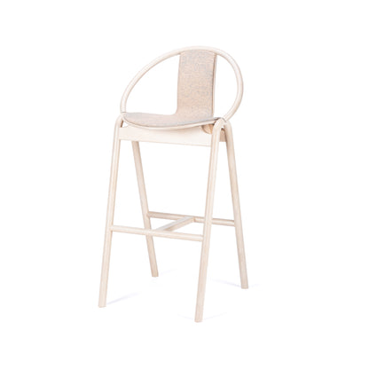 Again Bar and Counter Chair — Upholstered Seat and Back