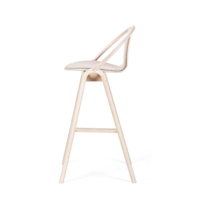 Again Bar and Counter Chair — Upholstered Seat and Back