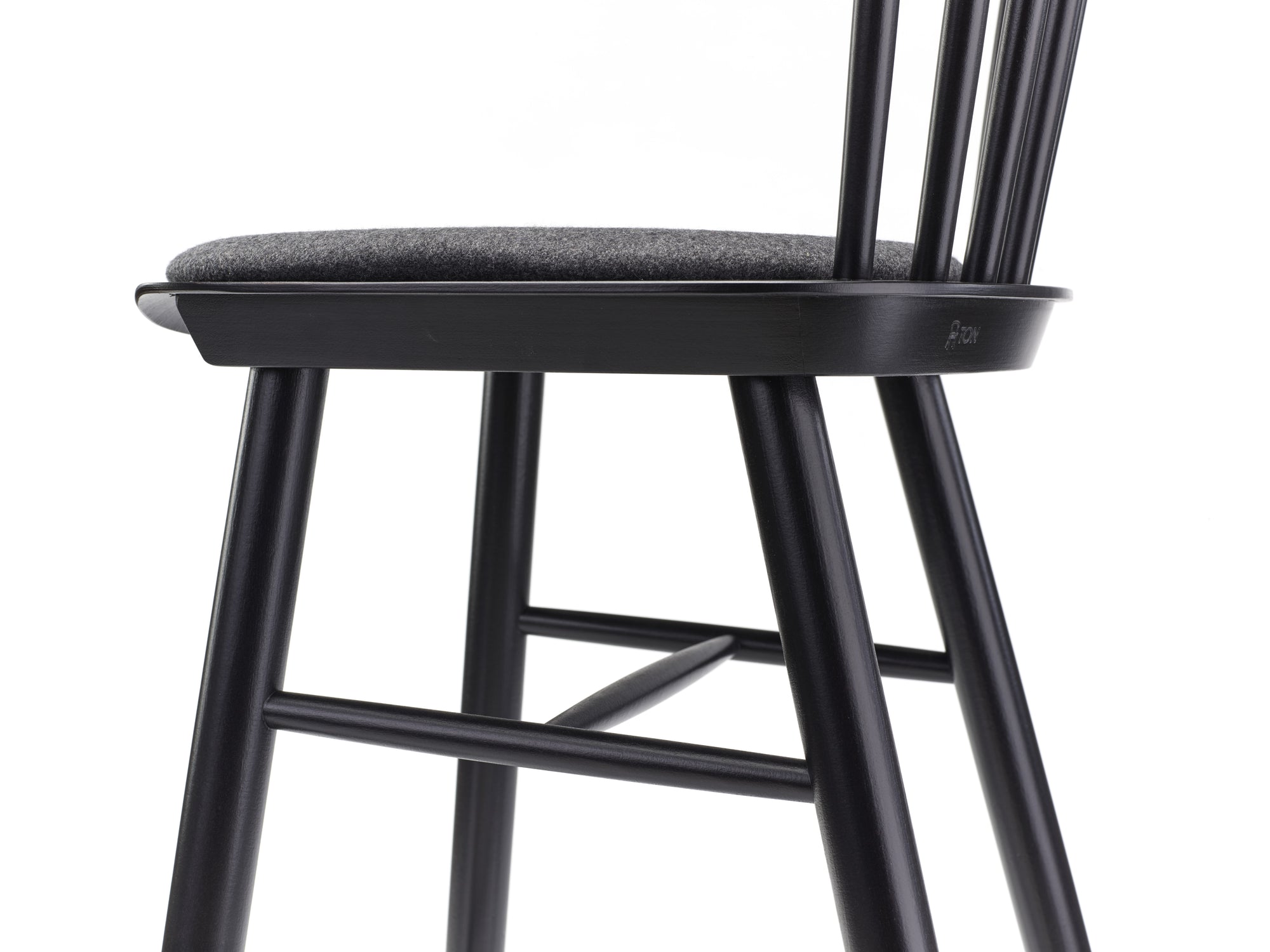 Ironica Bar and Counter Stool — Upholstered Seat
