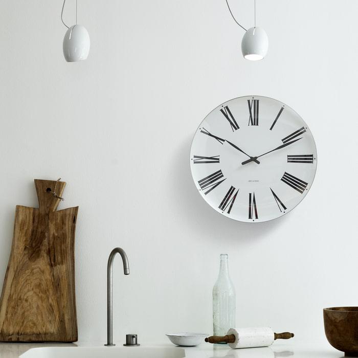 Arne Jacobsen Roman Wall Clock — Extra Large