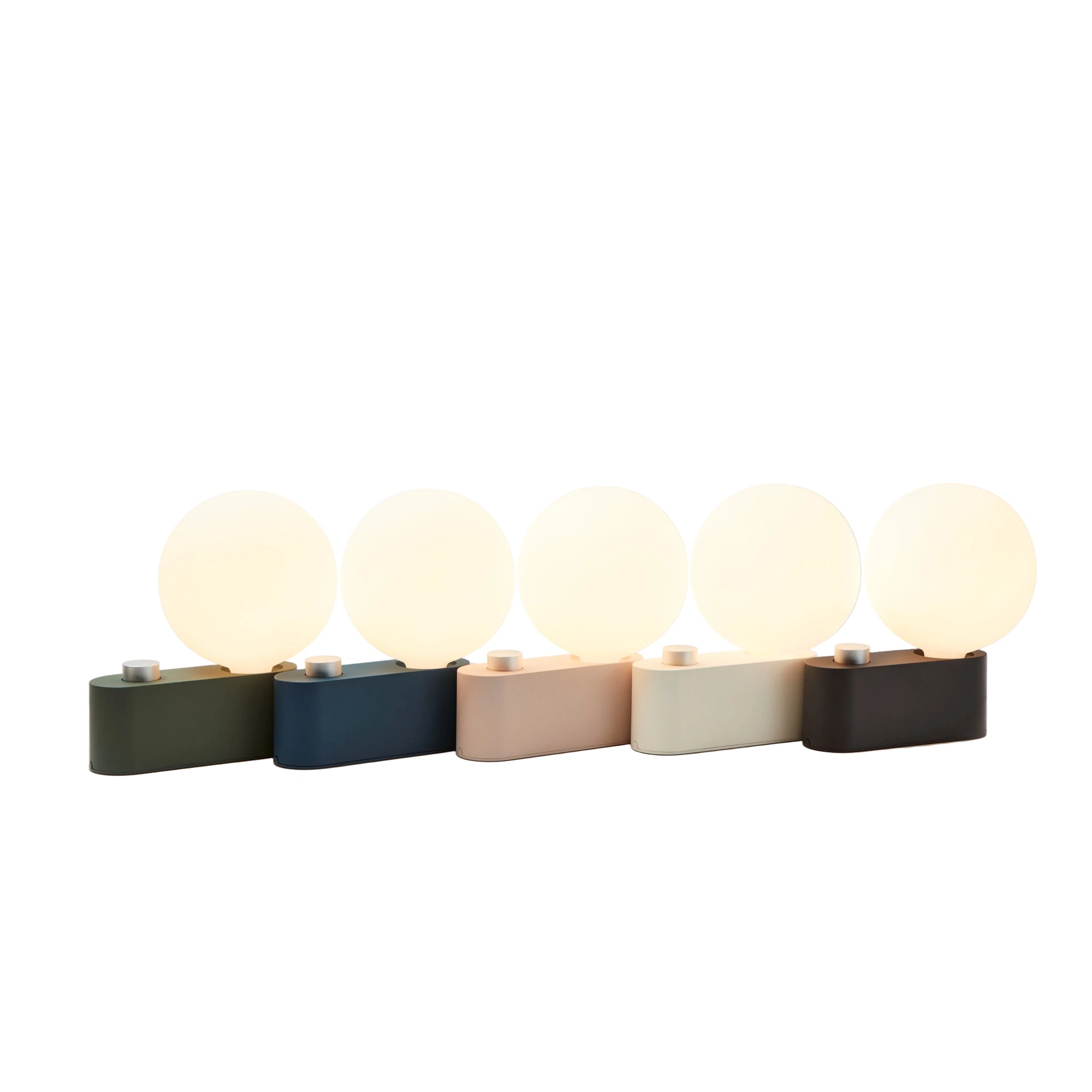 Alumina Table and Wall Lamp