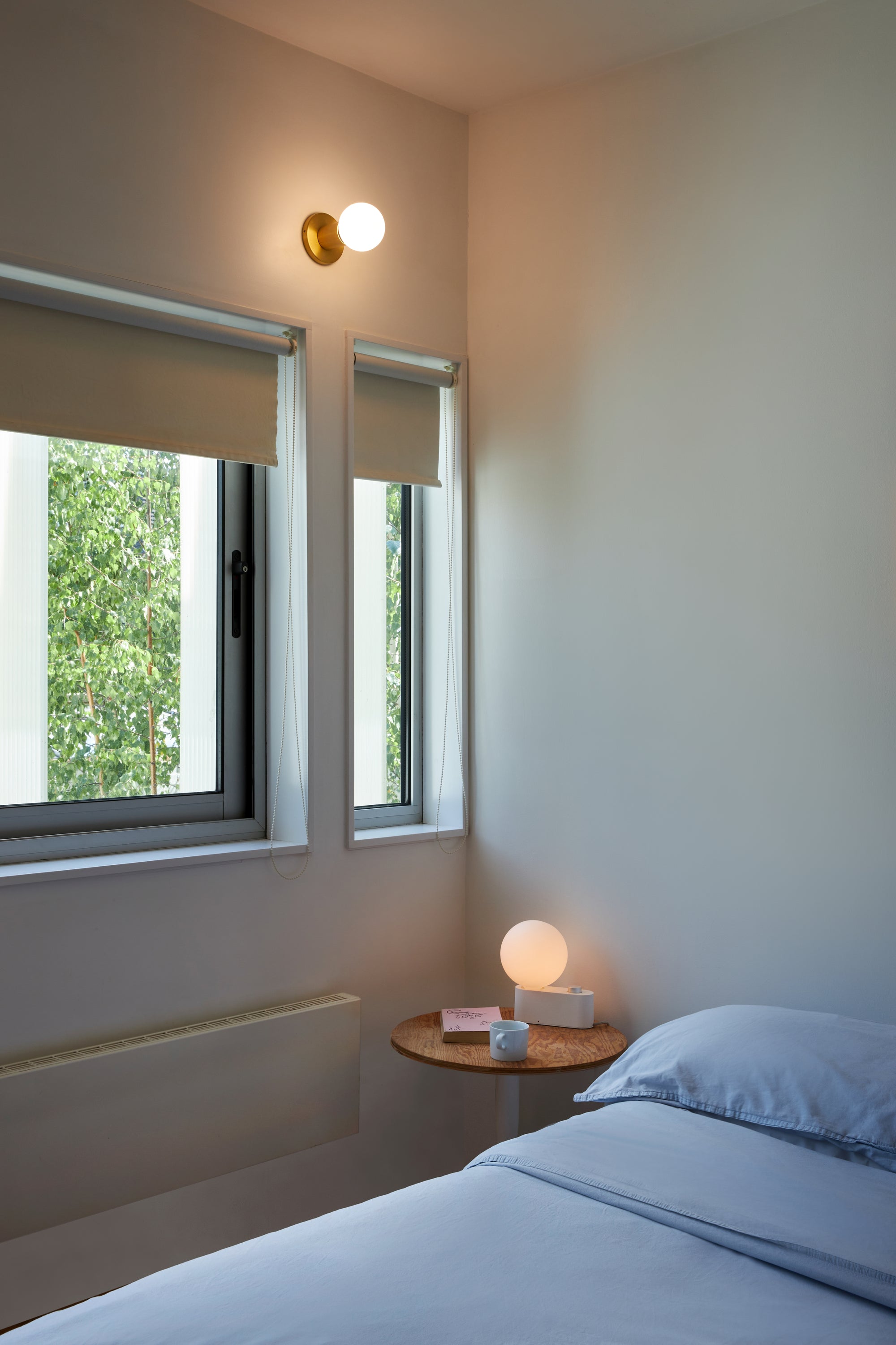 Alumina Table and Wall Lamp