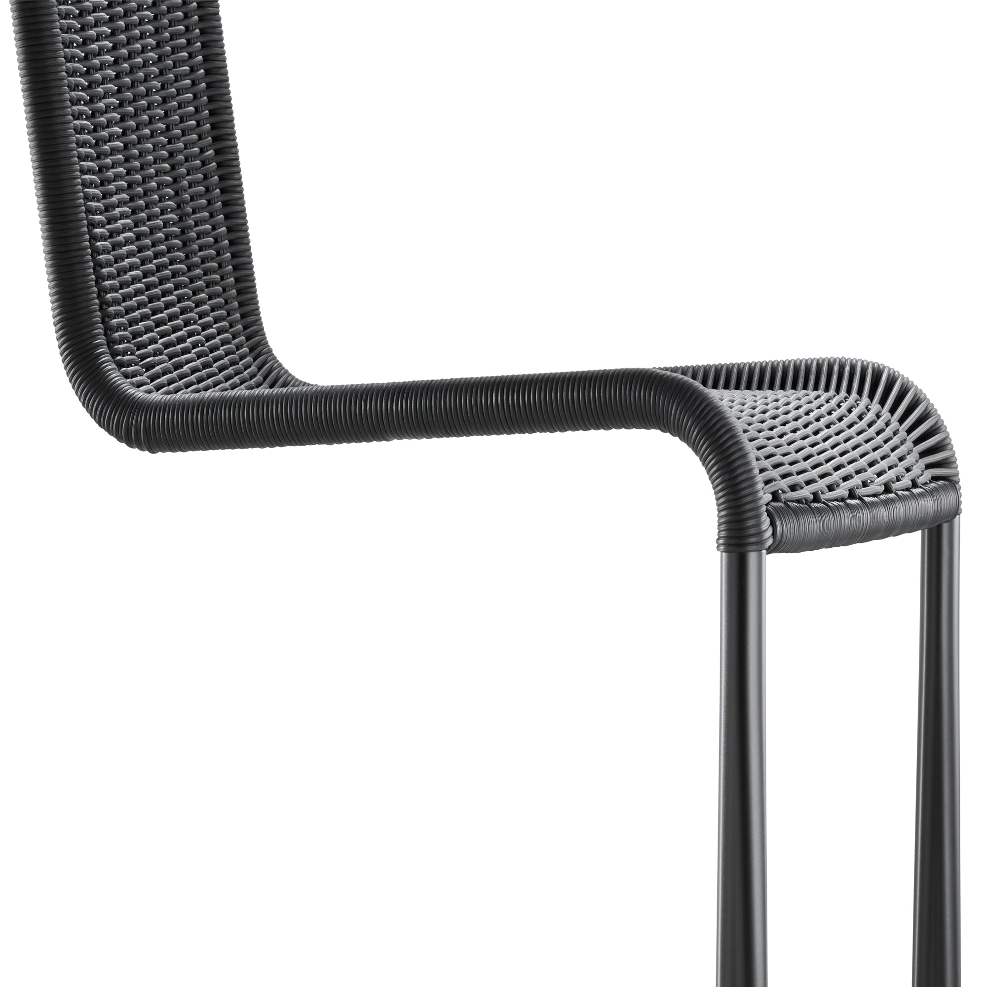 B20 Cantilever Chair — Wicker