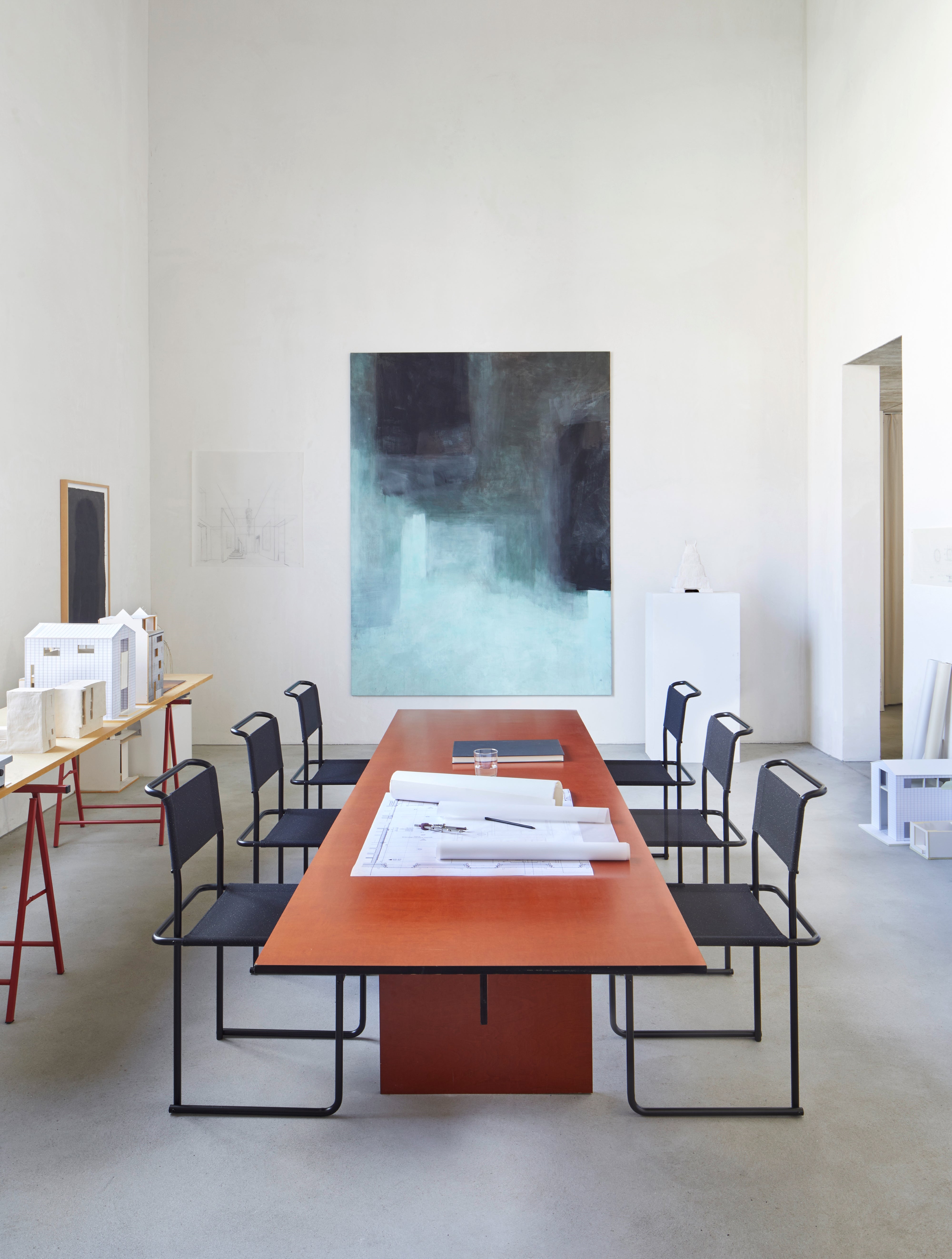 B40 Breuer-Chair — Fabric, Leather and Cane