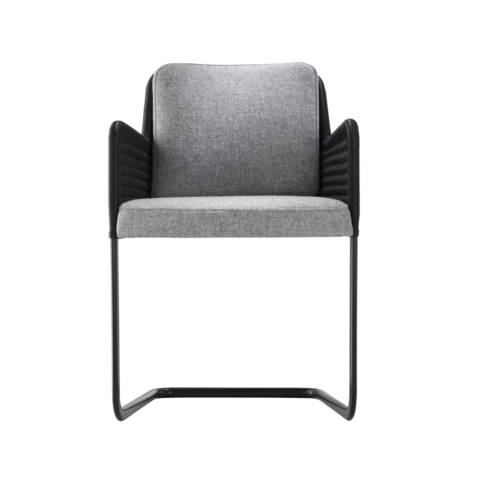 D43 Cantilever Chair — Black