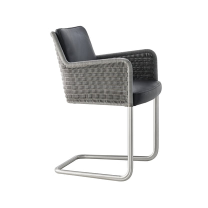 D43 Cantilever Chair — Chrome