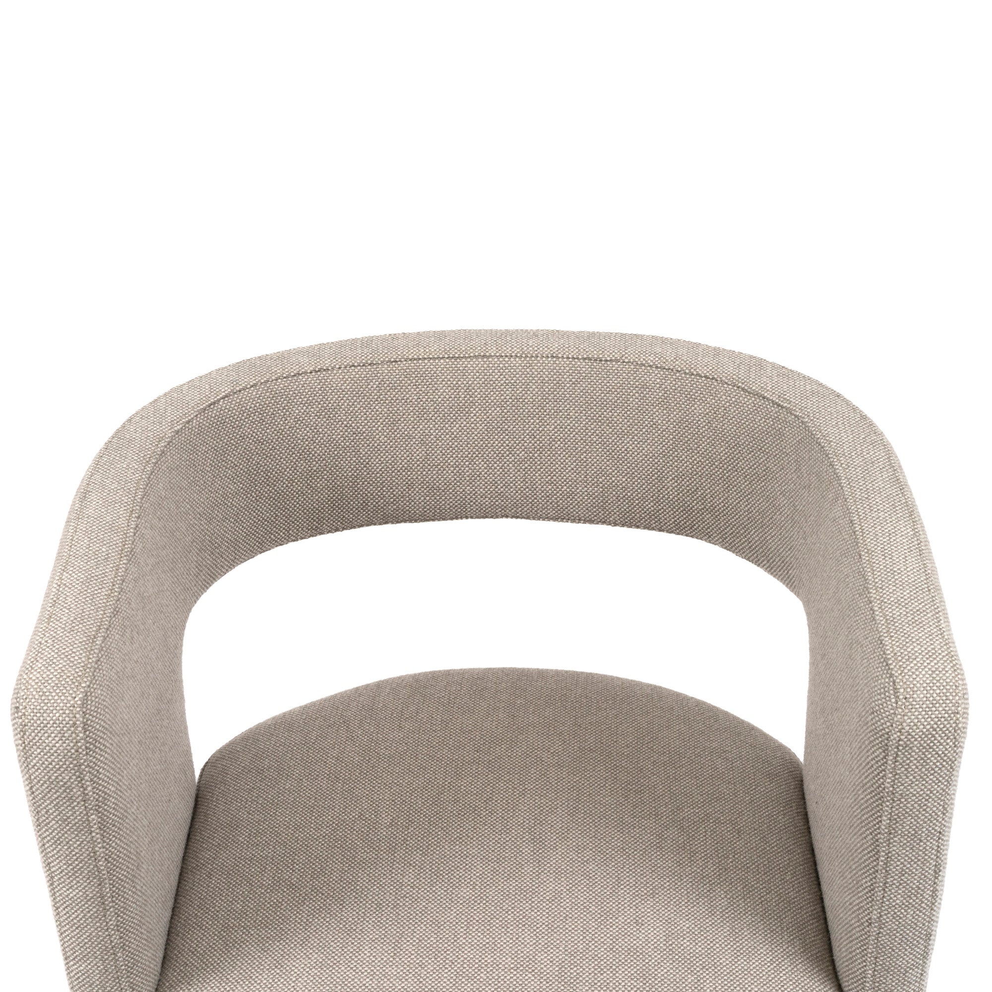 D8P-1 Armchair — Swivel Base — Fabric