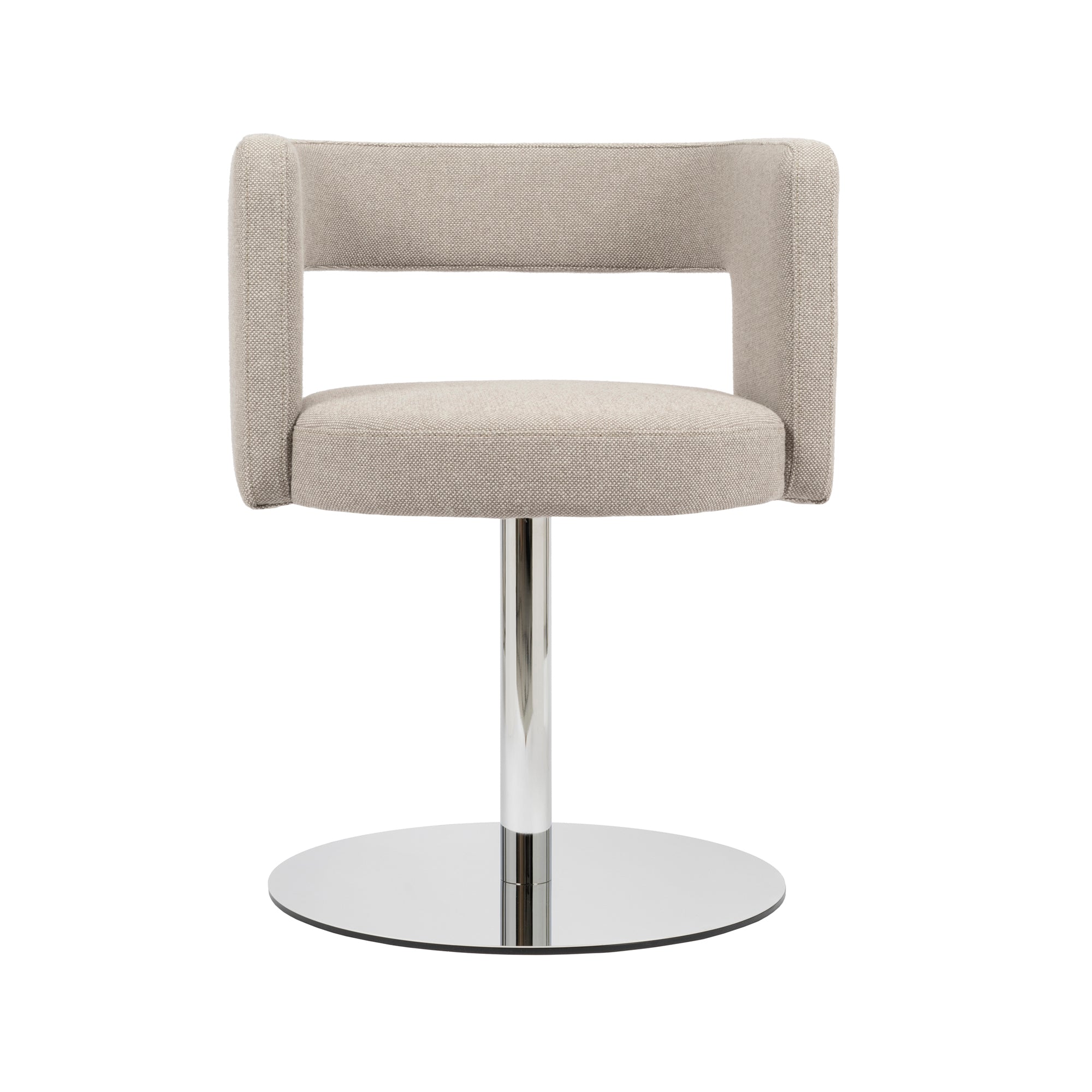 D8P-1 Armchair — Swivel Base — Fabric