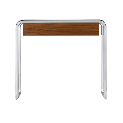 K2A Oblique Side Table — Chrome