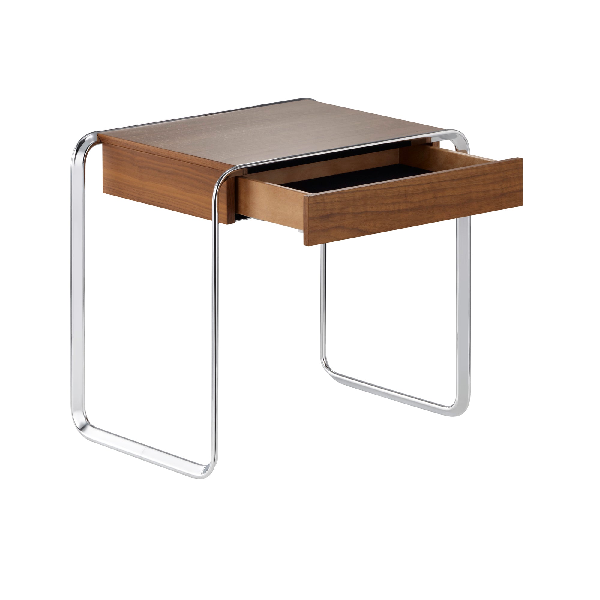 K2A Oblique Side Table — Chrome