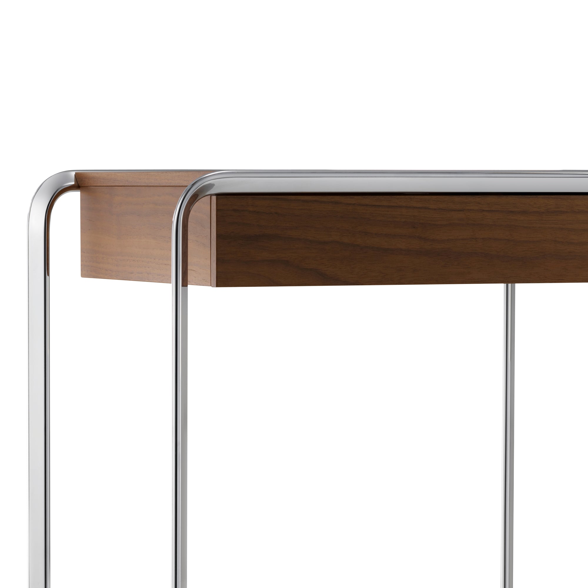 K2A Oblique Side Table — Chrome