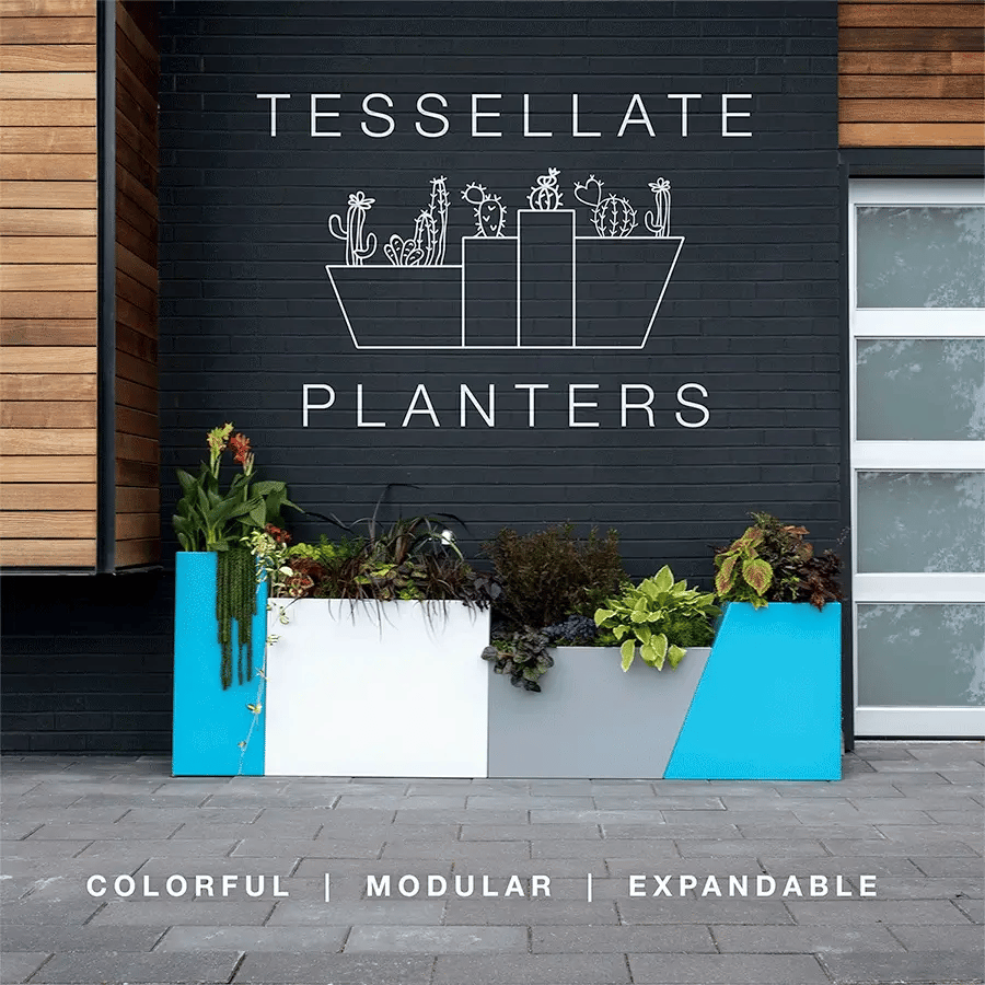 Tessellate Planter — Slope Standard and Slim