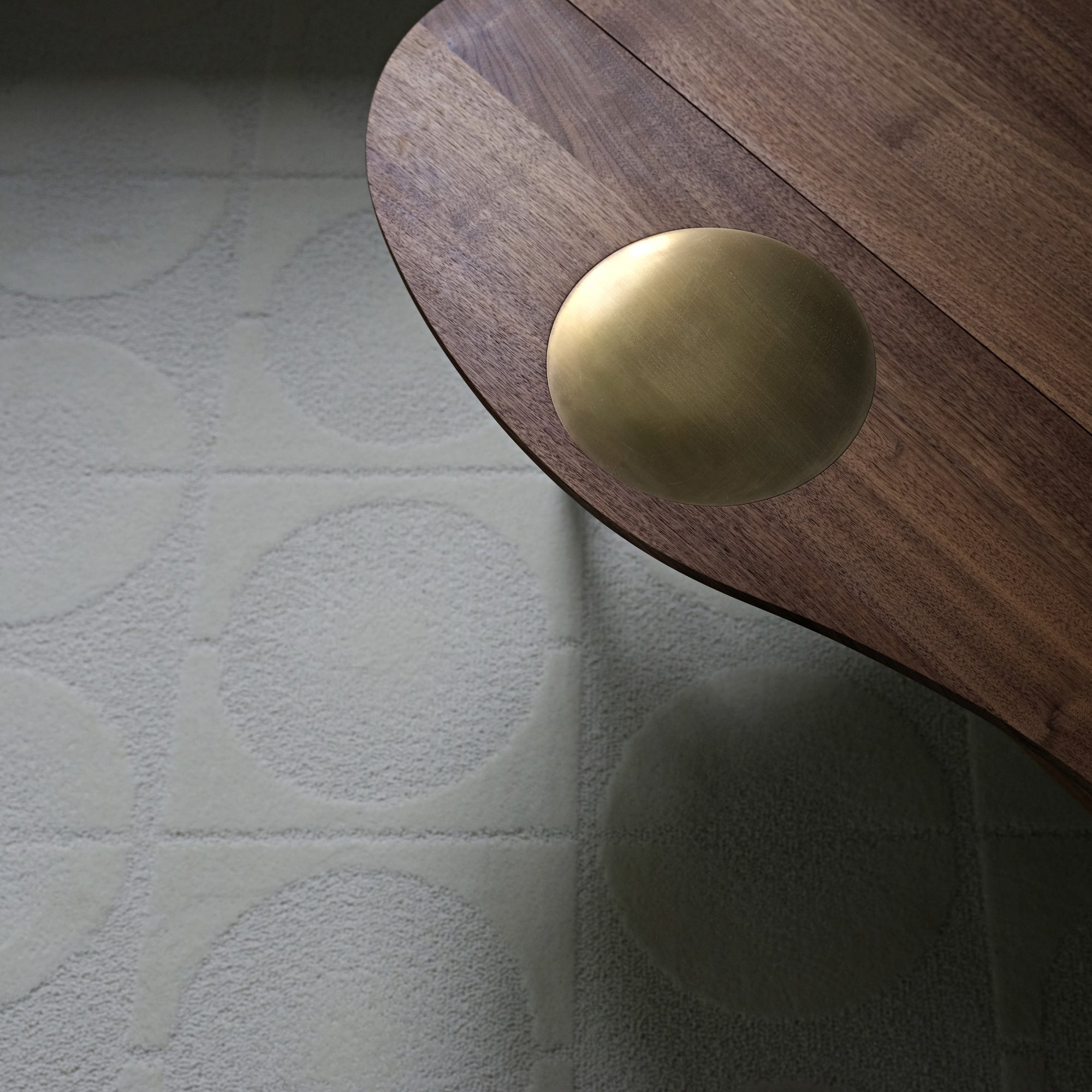 Circle Rug — Undyed