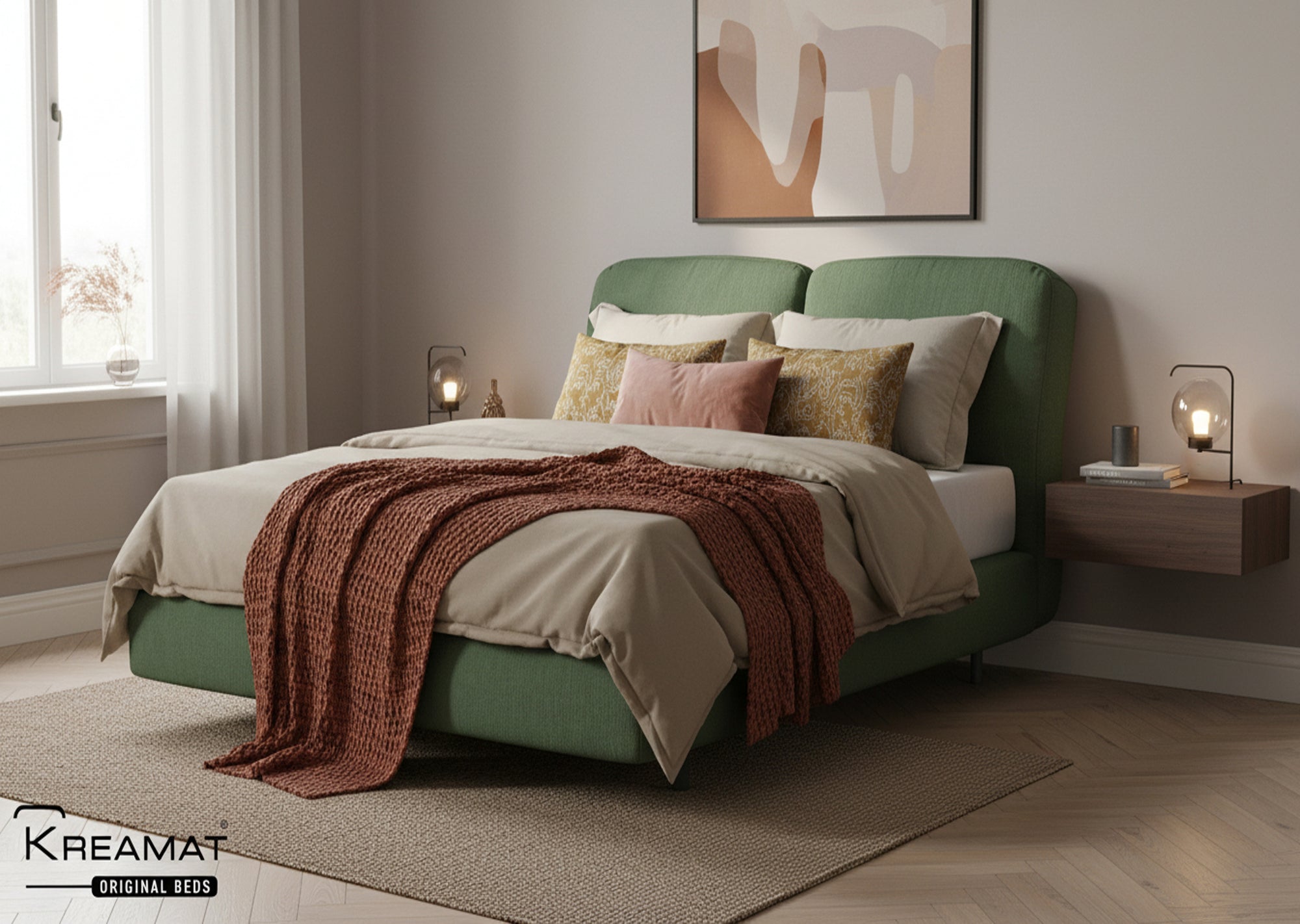 Thirty 5 Headboard + Box Spring