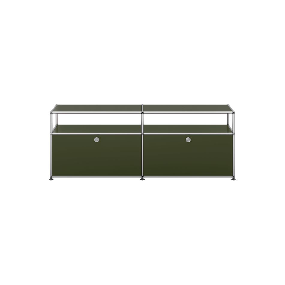 USM Haller O2 Media Console — Limited Edition Olive Green