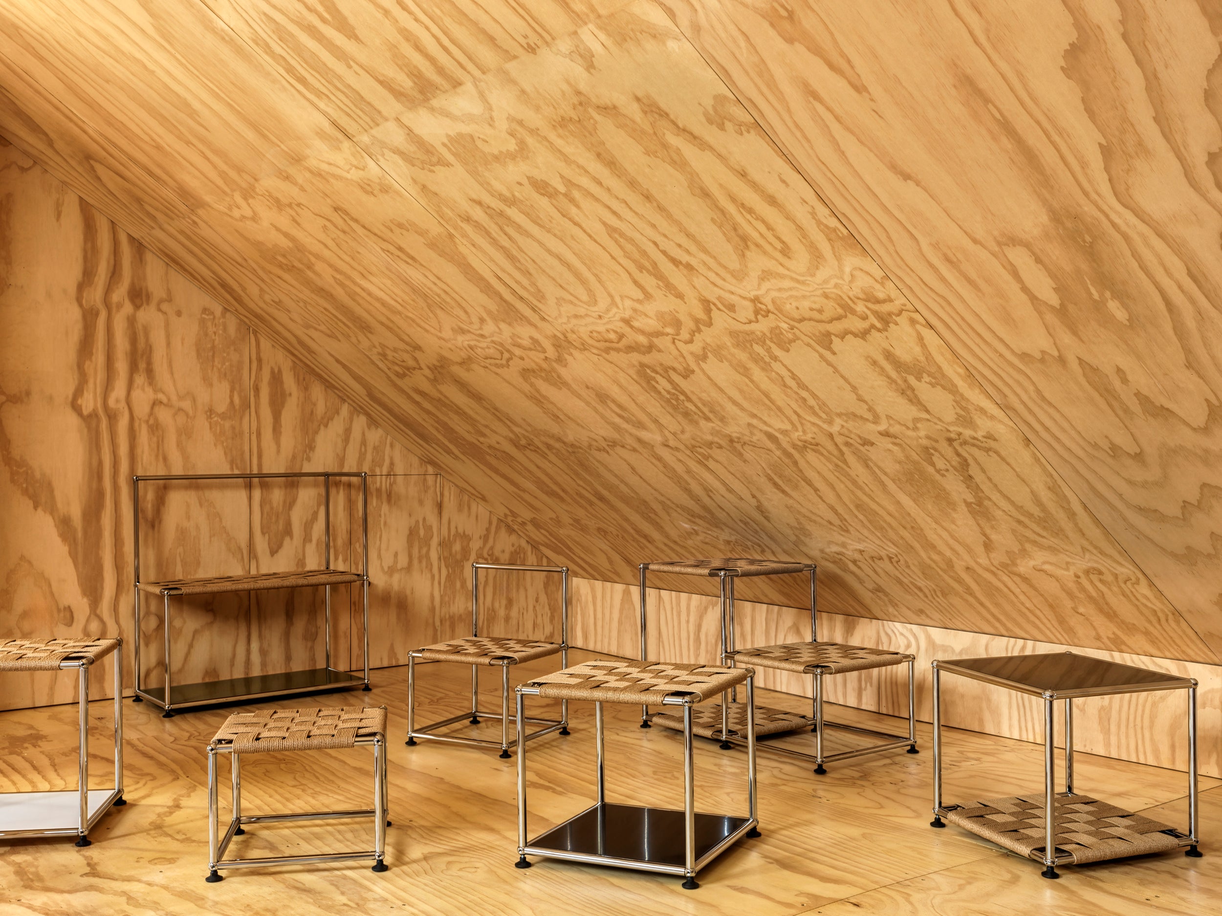 Woven Structures Stool