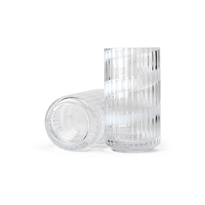 Lyngby Porcelaen Lyngby Vase — Swirl White