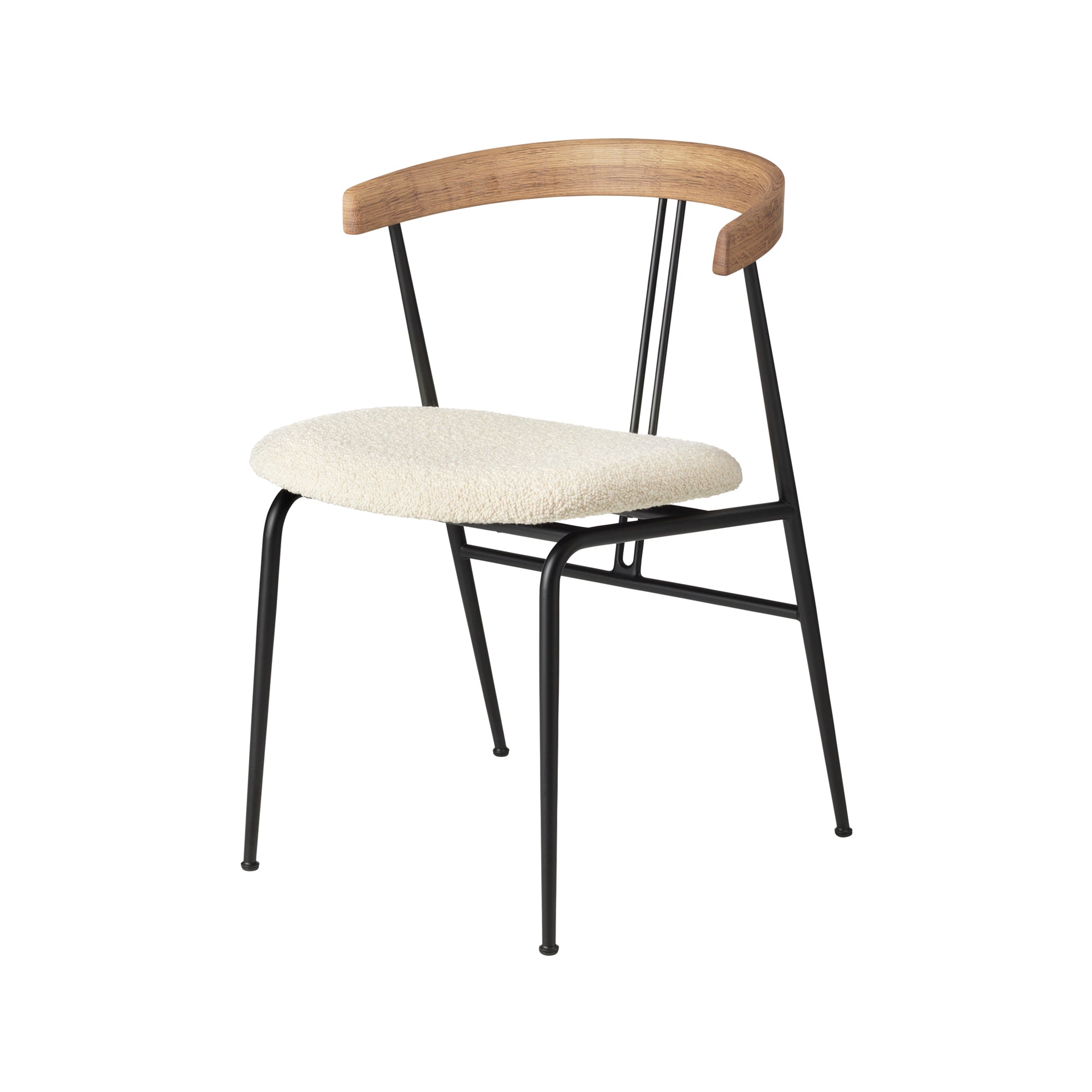 Violin Dining Chair — Seat Upholstered