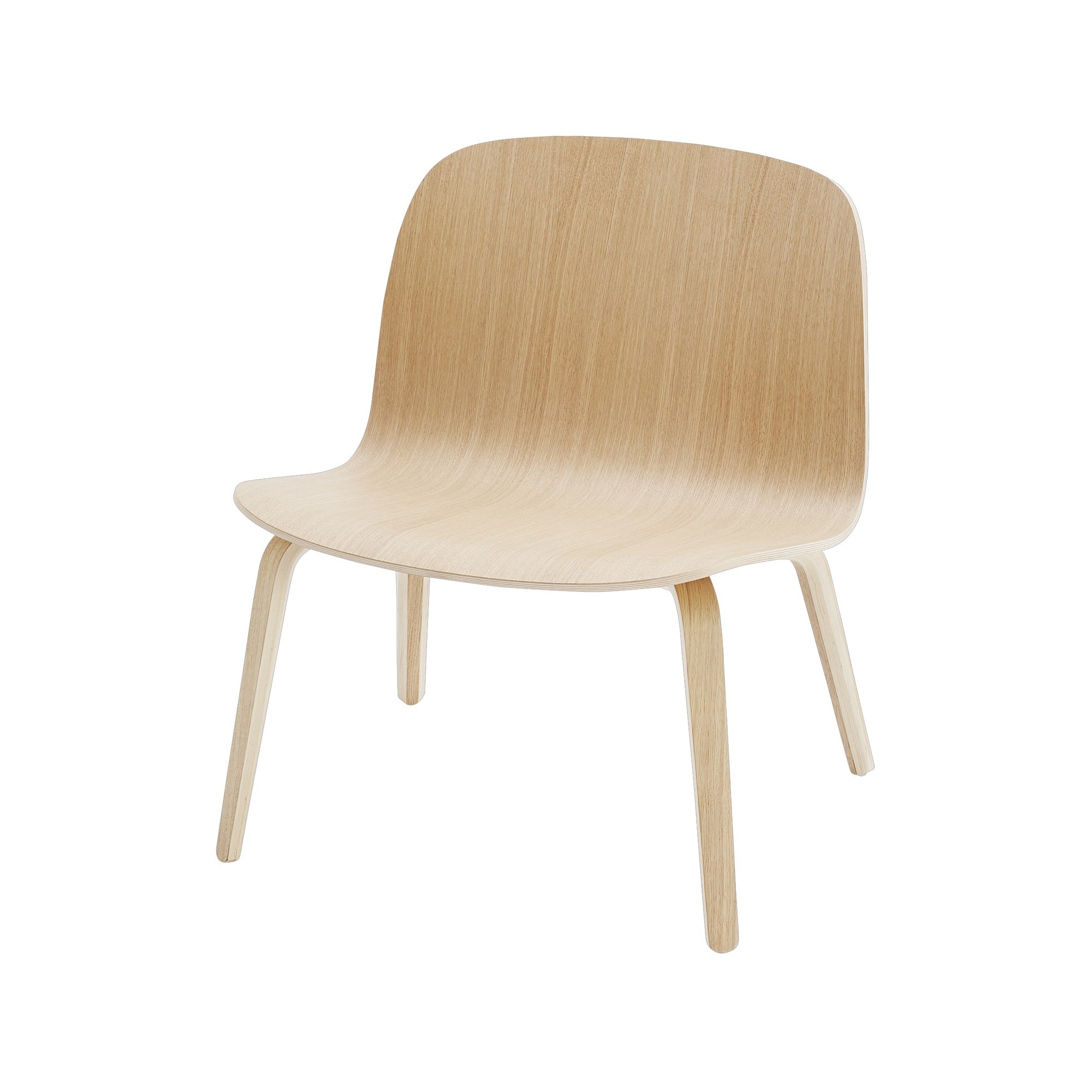 Visu Lounge Chair — Wood Seat