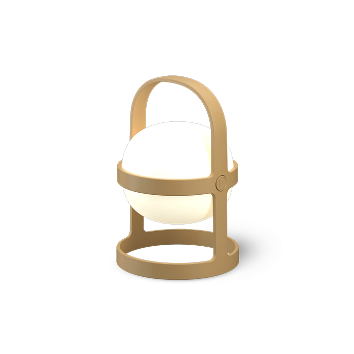 Soft Spot Solar Lamp — Wheat