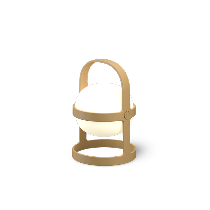 Soft Spot Solar Lamp — Wheat
