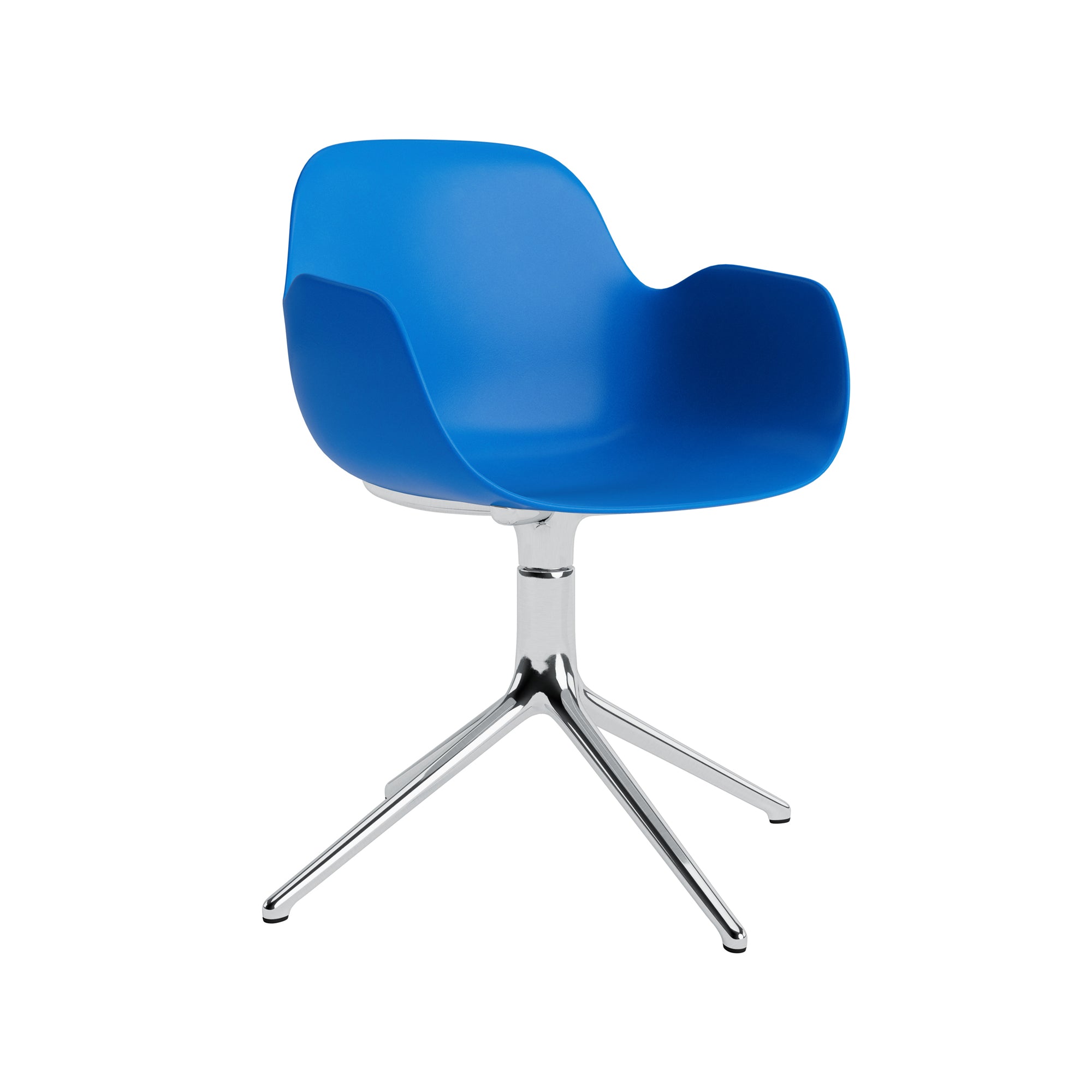 Form Swivel Armchair — 4 Legs