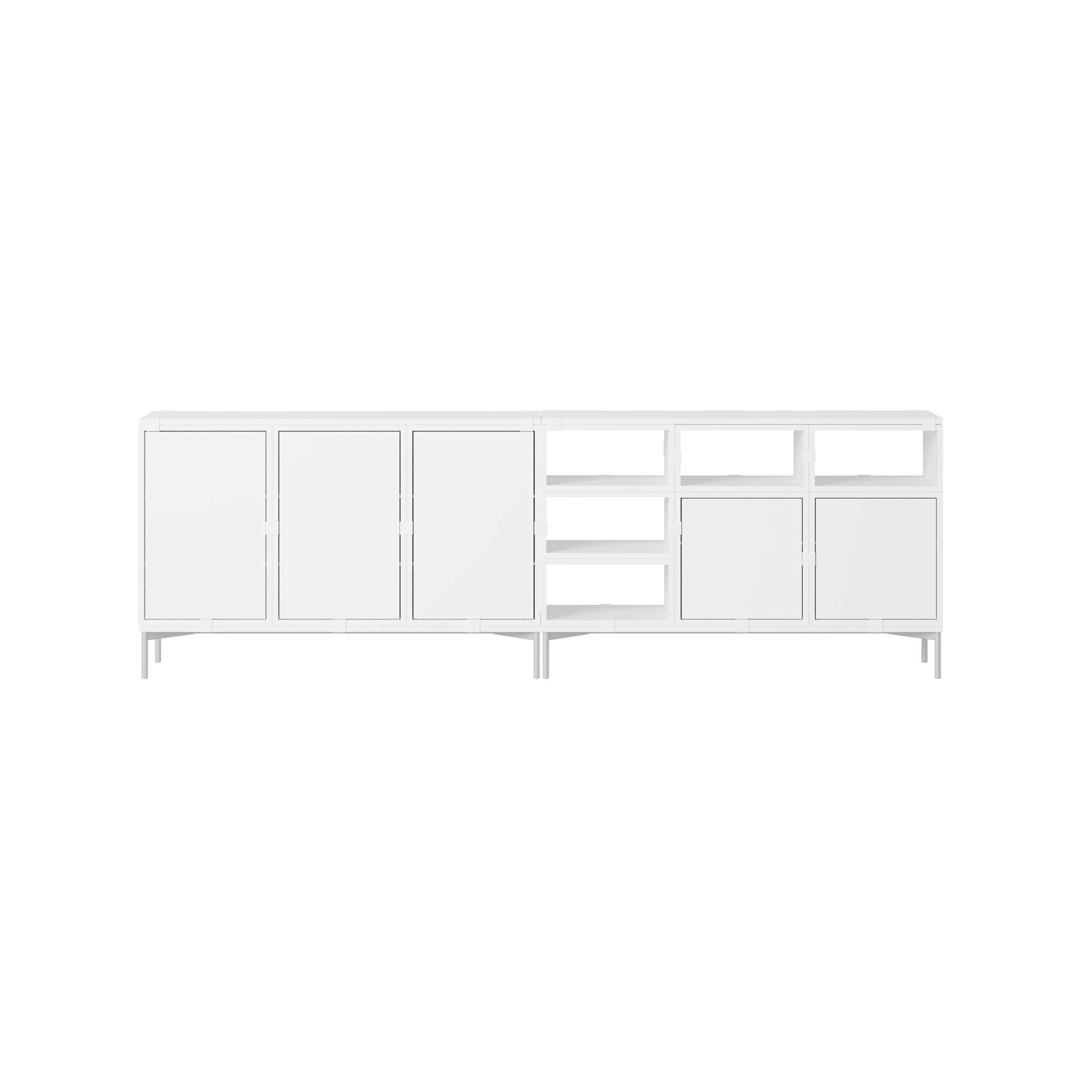 Stacked Storage System — Sideboard Configuration 2