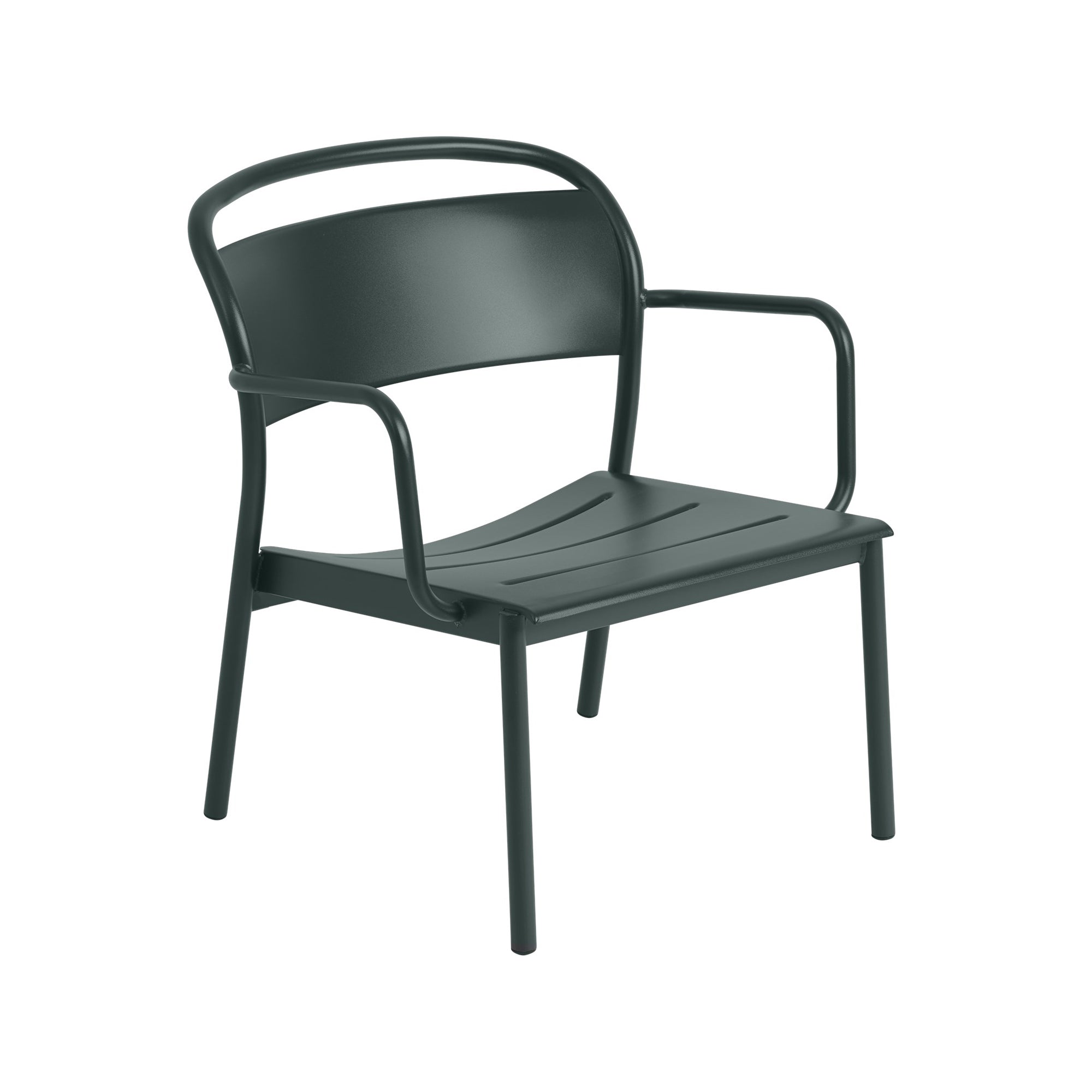 Linear Steel Lounge Armchair