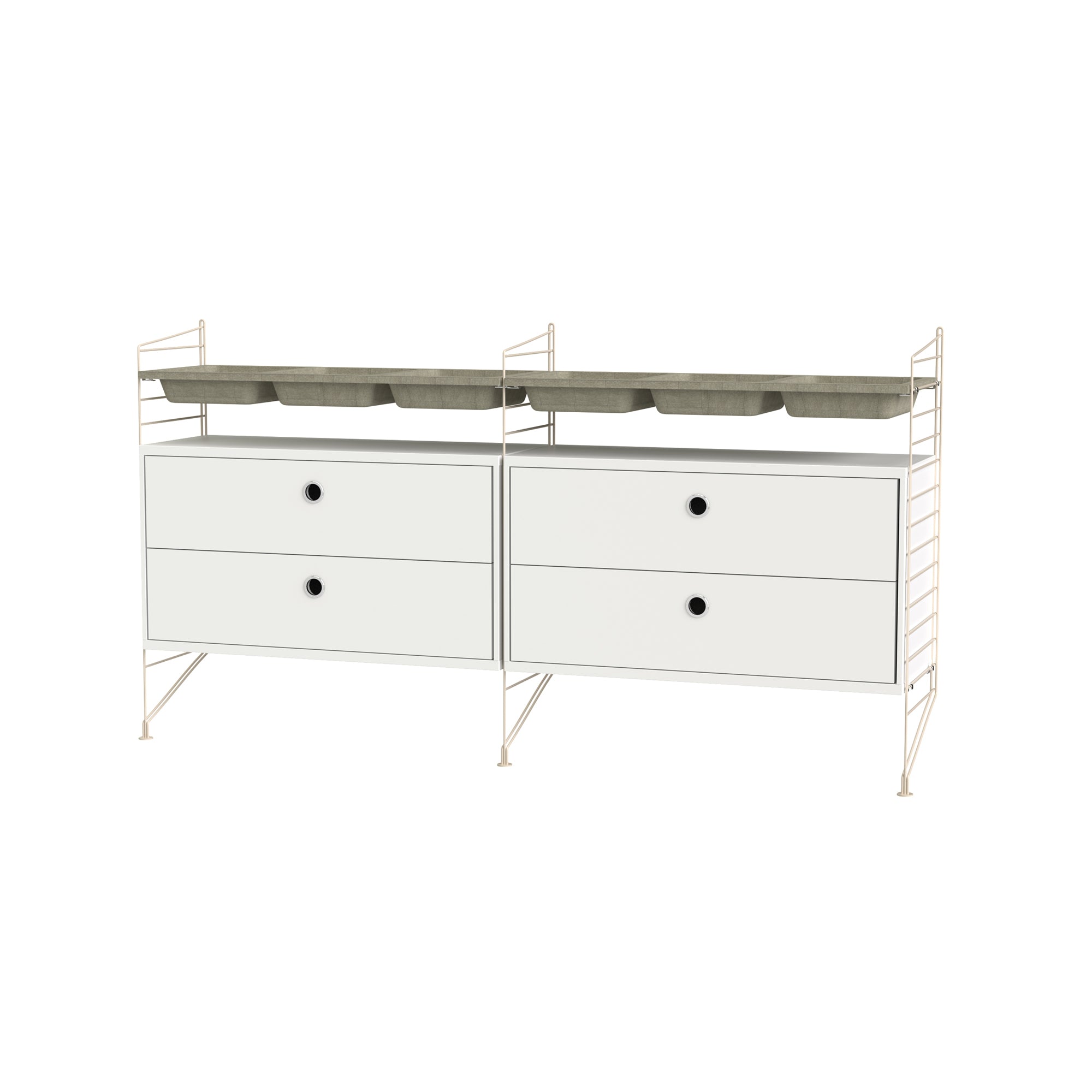 String System Shelving — Bedroom Bundle G