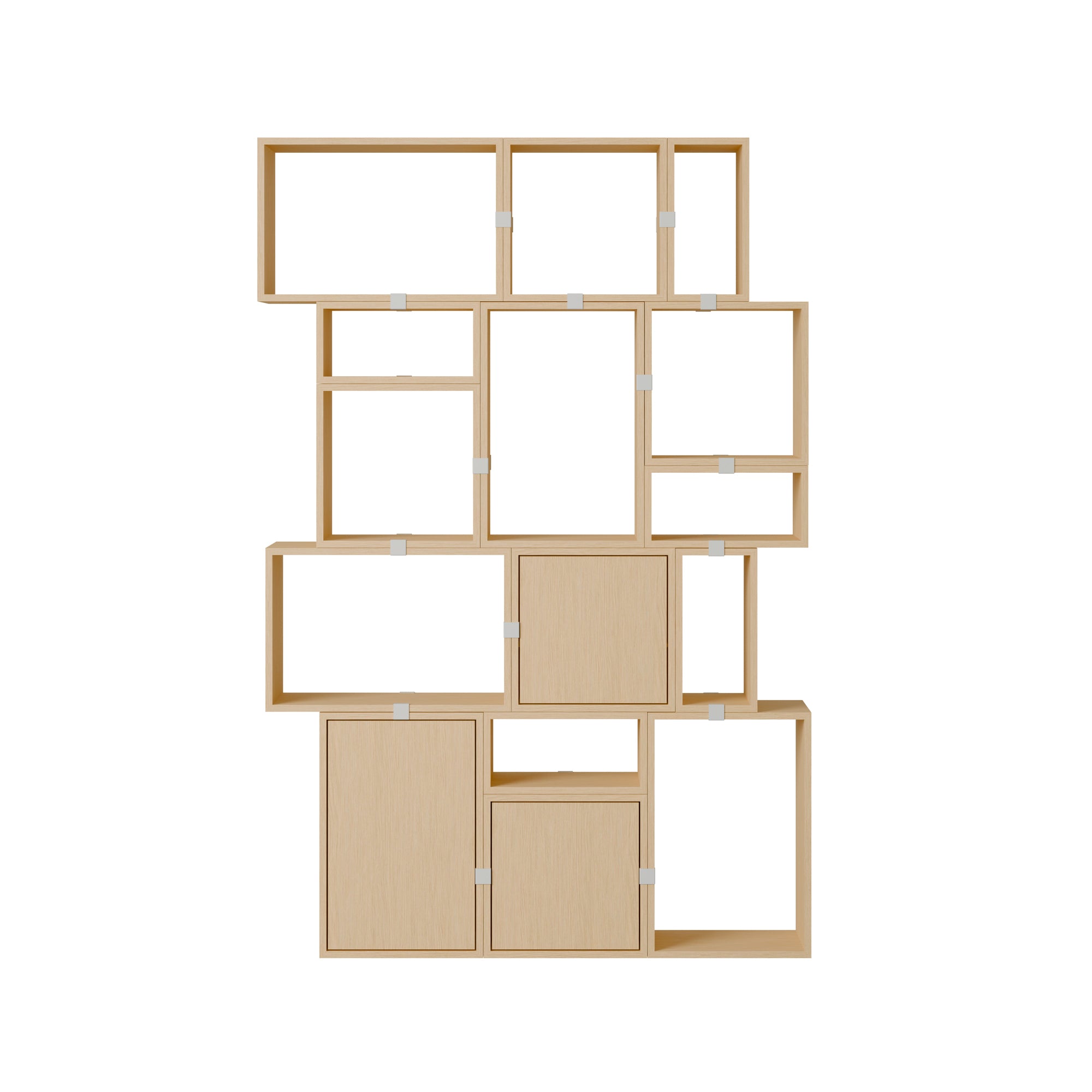Stacked Storage System — Bookcase Configuration 2