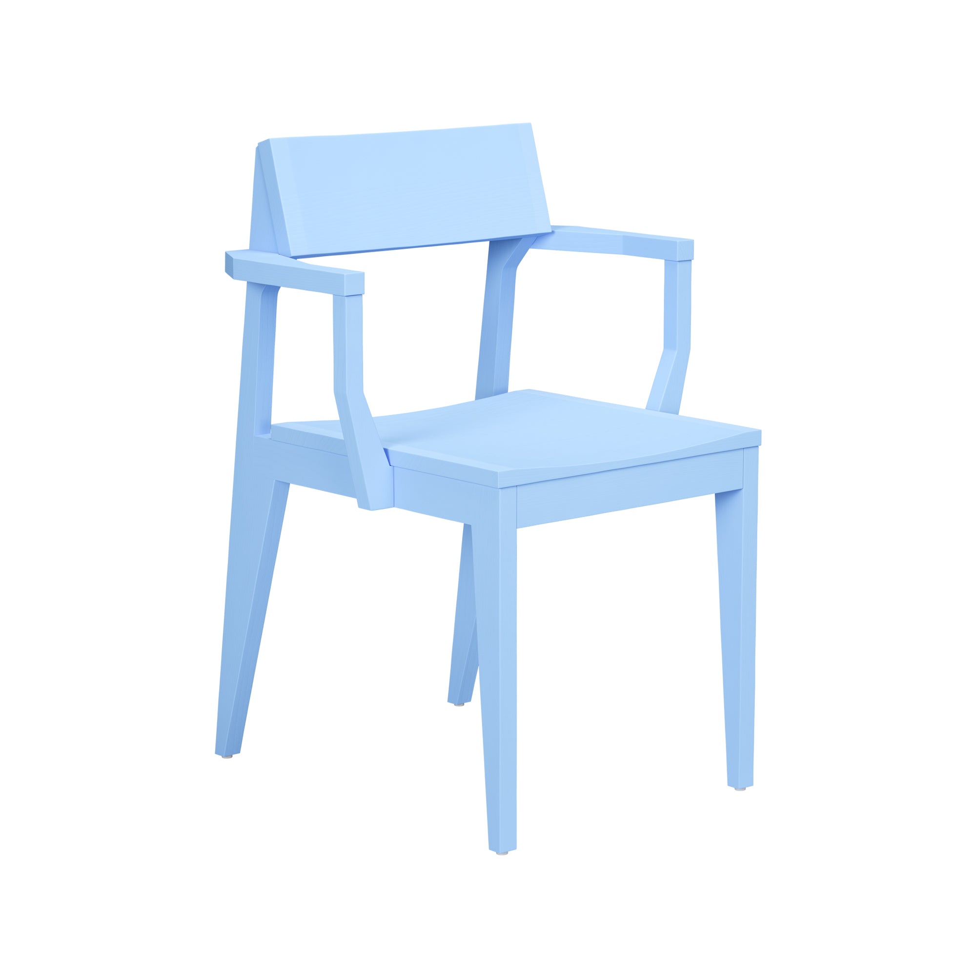 Schulz Armchair — Wood Seat