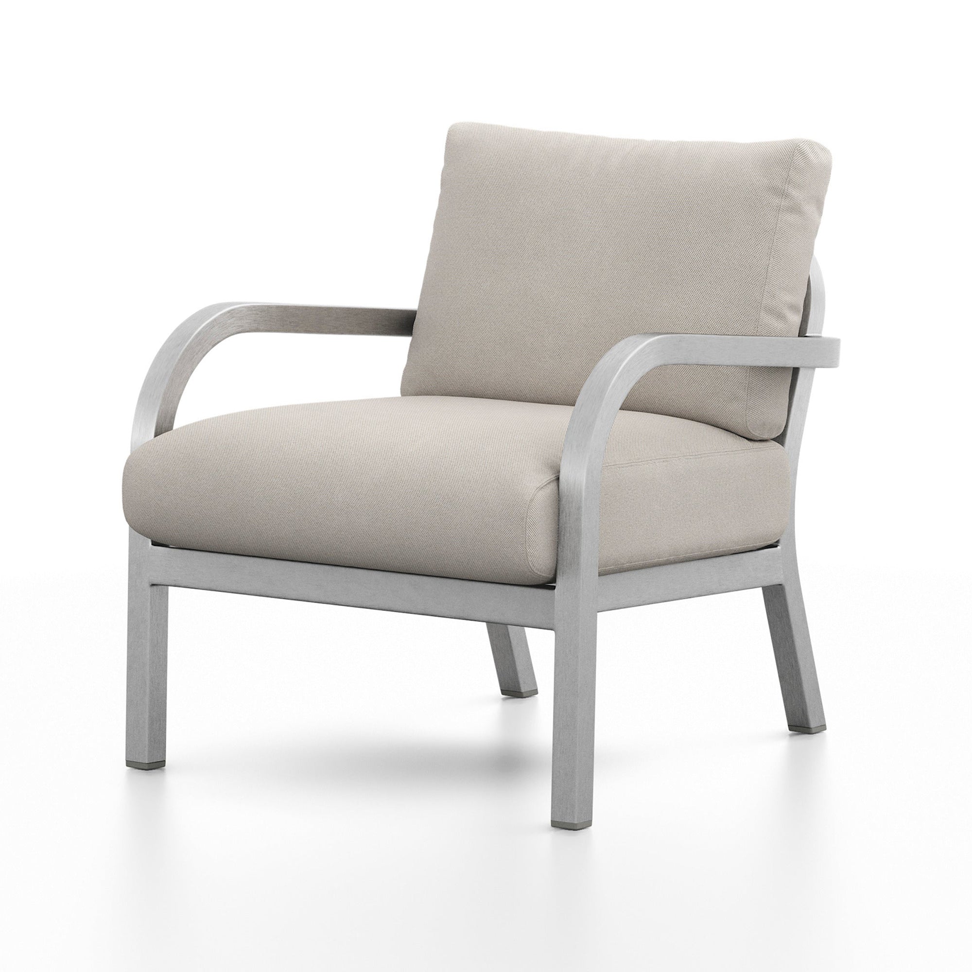Navy Lounge Armchair