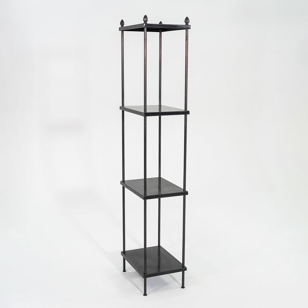 Zinc-Coated Steel Etagere