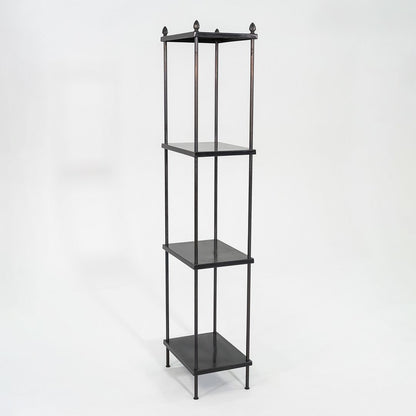 Zinc-Coated Steel Etagere