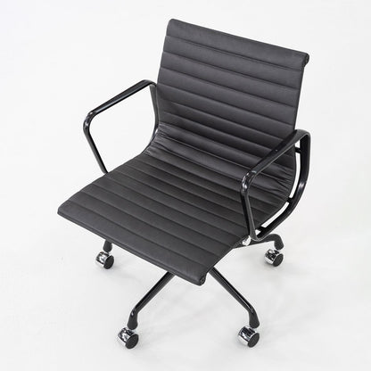 Aluminum Group Management Desk Chair, Model EA335