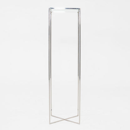 Glass and Steel Pedestal
