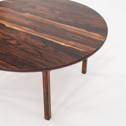 Round Rosewood Coffee Table