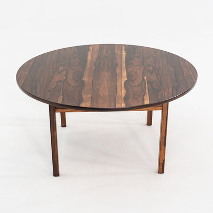 Round Rosewood Coffee Table