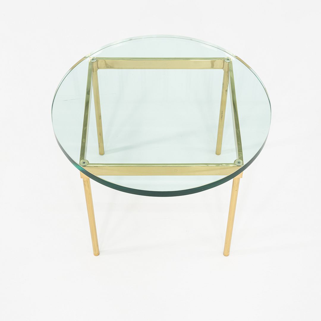 Bronze and Glass Side Table