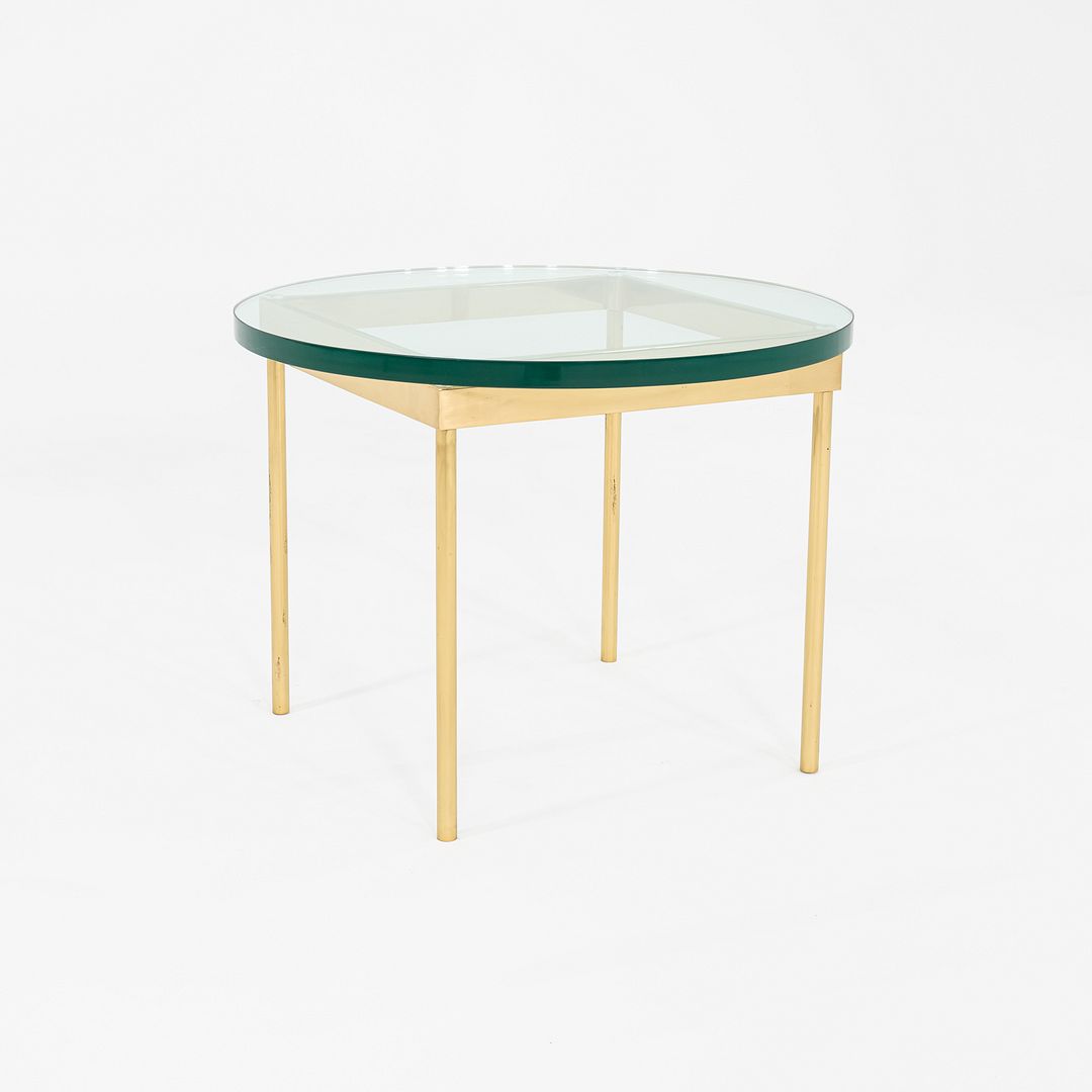 Bronze and Glass Side Table