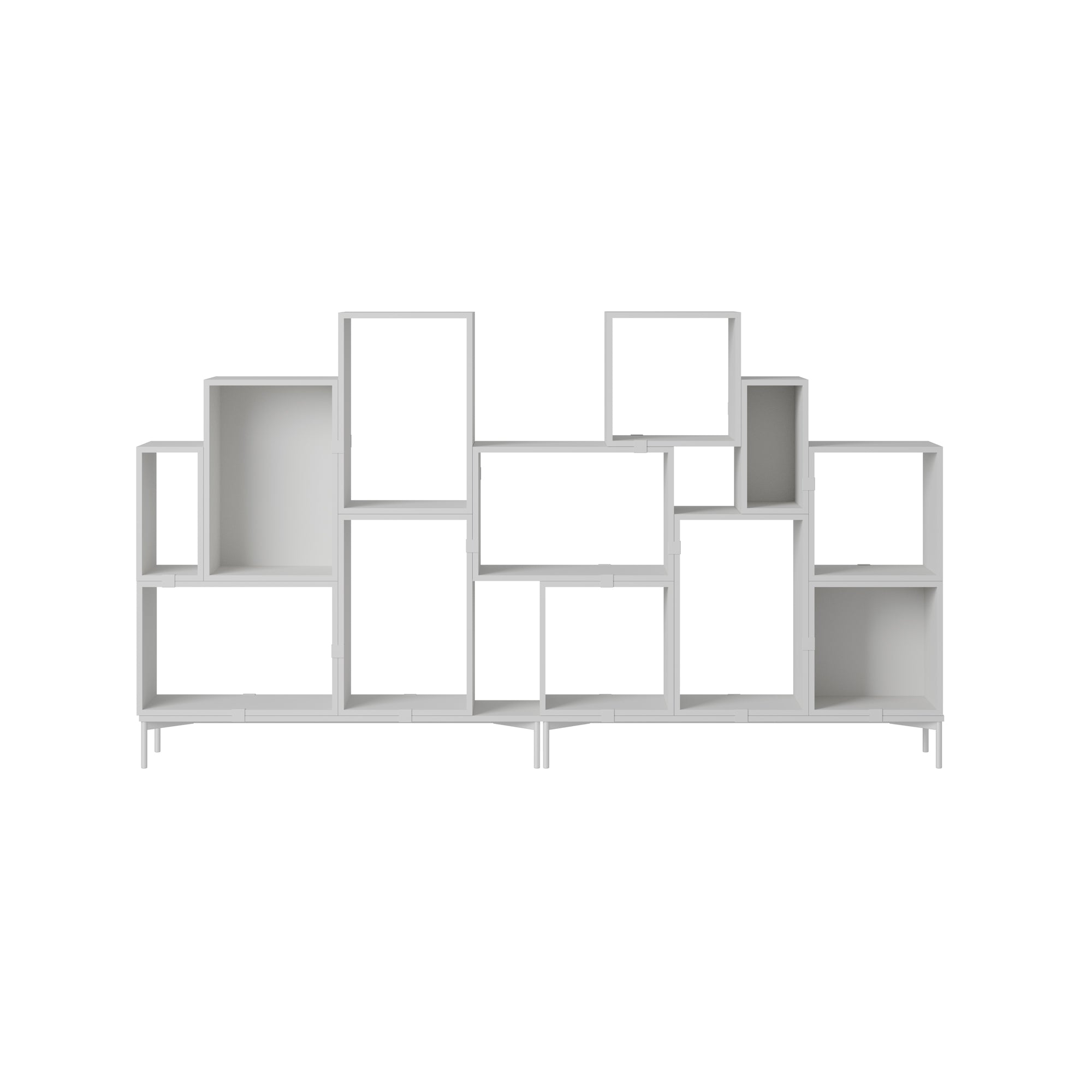 Stacked Storage System — Bookcase Configuration 3