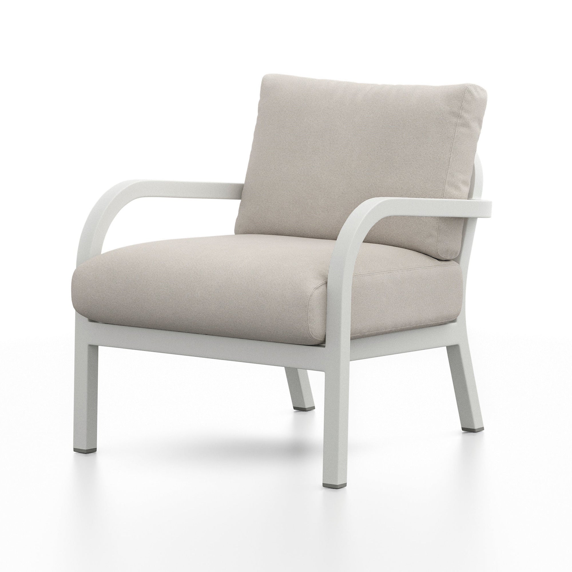 Navy Lounge Armchair