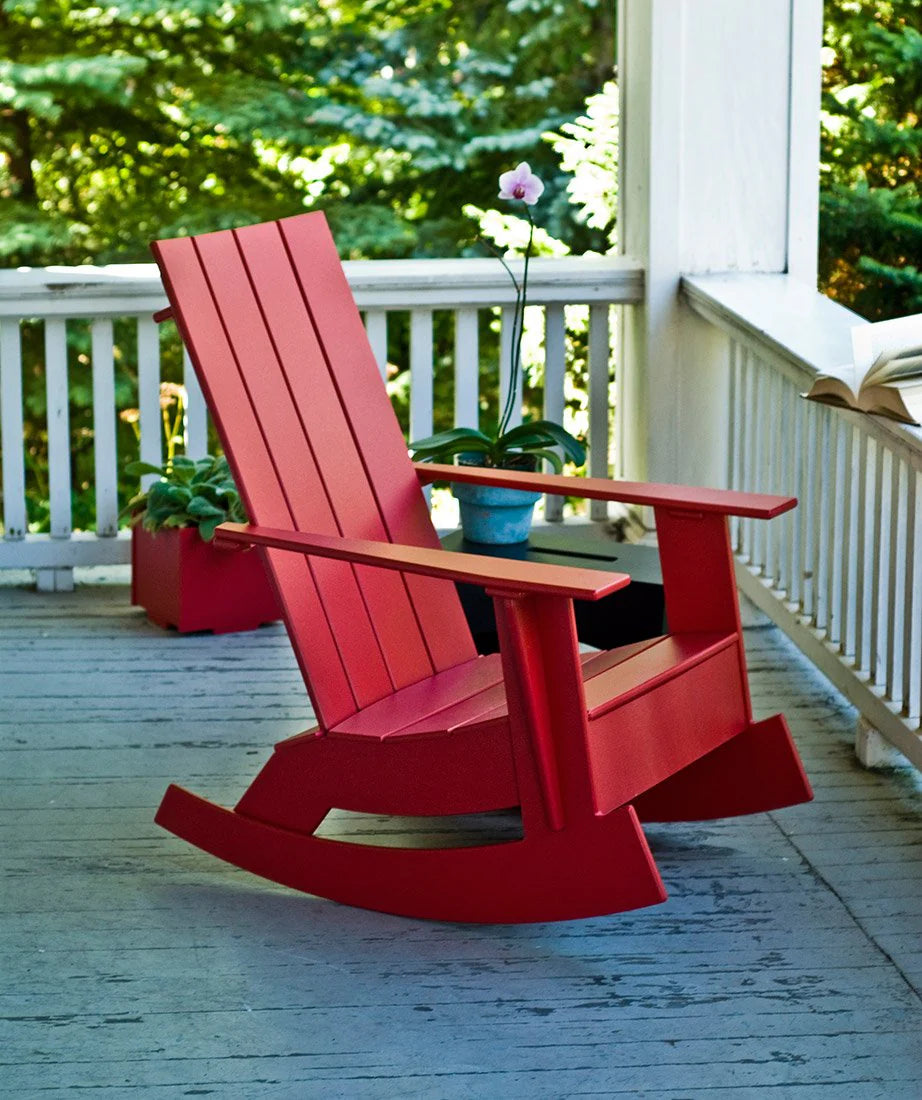 Adirondack Rocking Chair — Flat