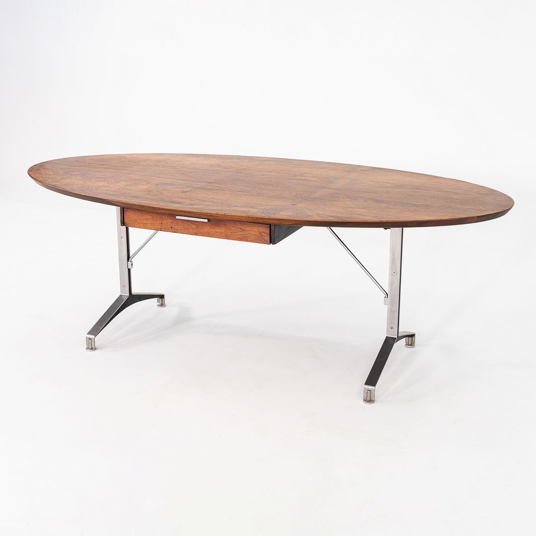 Oval Executive Desk