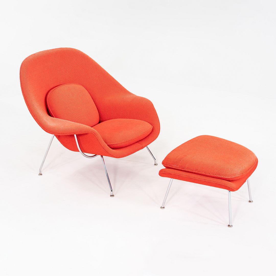 Womb Lounge Chair and Ottoman